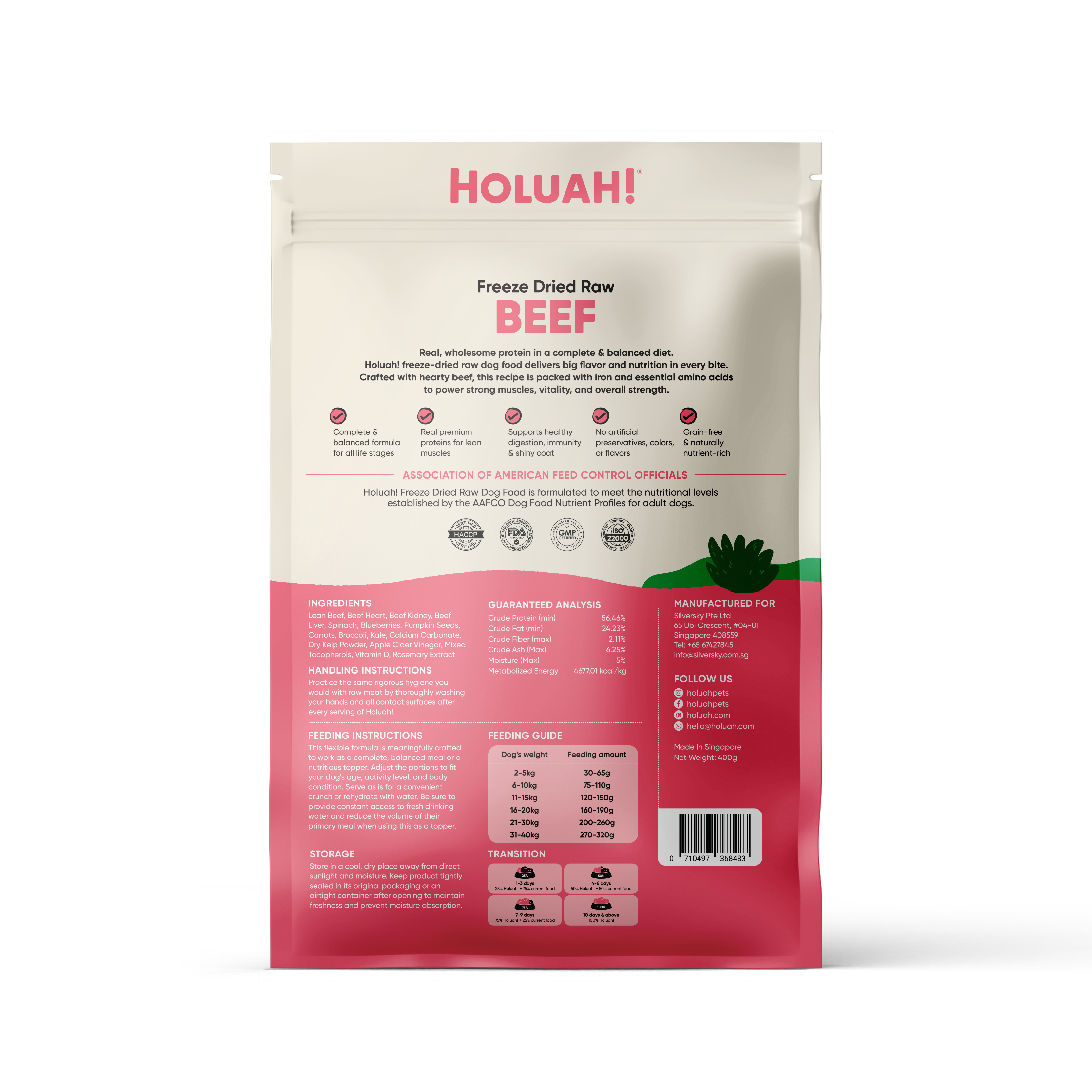 Freeze Dried Raw Beef