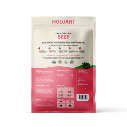 Freeze Dried Raw Beef