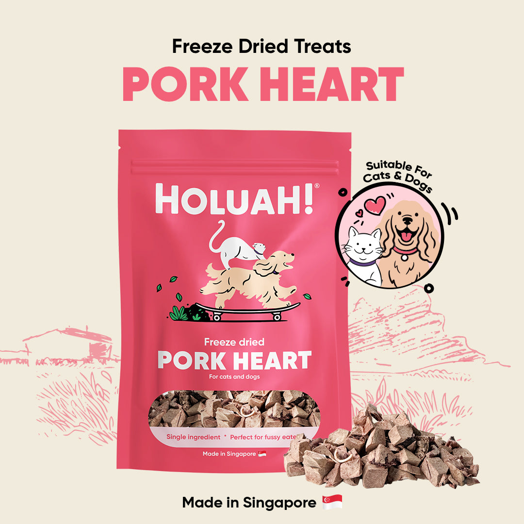 Freeze Dried Pork Heart