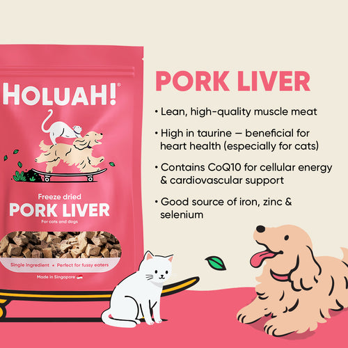 Freeze Dried Pork Heart